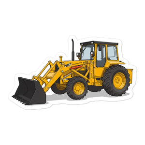 Furrow & Fields Massey Ferguson 50E | Bubble-free stickers Quality Farmers Merch