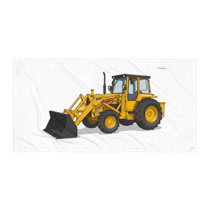 Furrow & Fields Massey Ferguson 50E Illustration | Beach Towel Quality Farmers Merch
