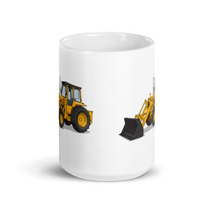 Furrow & Fields Massey Ferguson 50E | White Glossy Mug Quality Farmers Merch