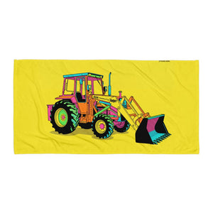 Furrow & Fields Massey Ferguson 50E Pop Art | Beach Towel Quality Farmers Merch