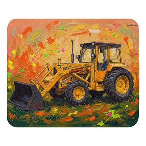 Furrow & Fields Massey Ferguson 50E Splash Art | Mouse Mat Quality Farmers Merch