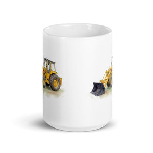 Furrow & Fields Massey Ferguson 50E Watercolor | White Glossy Mug Quality Farmers Merch