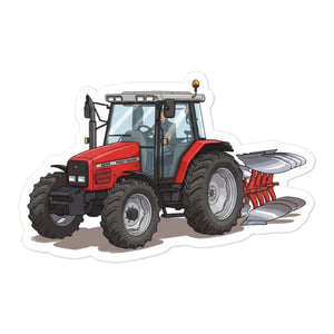 Furrow & Fields Massey Ferguson 6255 | Bubble-free stickers Quality Farmers Merch
