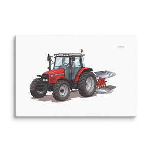 Furrow & Fields Massey Ferguson 6255 | Canvas Quality Farmers Merch