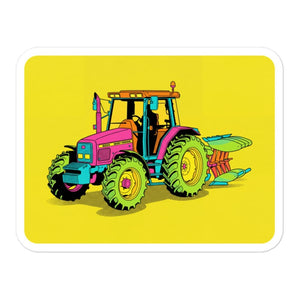 Furrow & Fields Massey Ferguson 6255 Pop Art | Bubble-free stickers Quality Farmers Merch