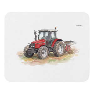 Furrow & Fields Massey Ferguson 6255 Watercolor | Mouse Mat Quality Farmers Merch