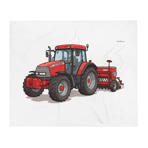 Furrow & Fields McCormick MC115 Illustration | Throw Blanket Quality Farmers Merch