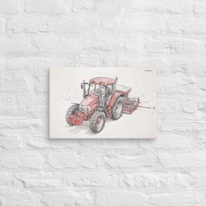 Furrow & Fields McCormick MC115 Pencil Sketch | Canvas Quality Farmers Merch