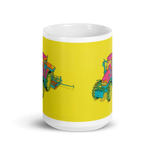 Furrow & Fields McCormick MC115 Pop Art | White Glossy Mug Quality Farmers Merch