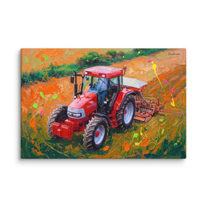 Furrow & Fields McCormick MC115 Splash Art | Canvas Quality Farmers Merch