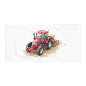 Furrow & Fields McCormick MC115 Watercolor | Beach Towel Quality Farmers Merch