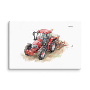 Furrow & Fields McCormick MC115 Watercolor | Canvas Quality Farmers Merch