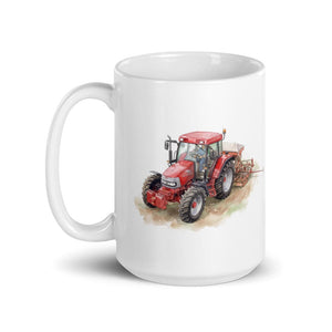 Furrow & Fields McCormick MC115 Watercolor | White Glossy Mug Quality Farmers Merch