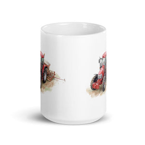 Furrow & Fields McCormick MC115 Watercolor | White Glossy Mug Quality Farmers Merch
