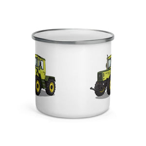 Furrow & Fields Mercedes-Benz MB-trac 1100 Illustration | Enamel Mug Quality Farmers Merch