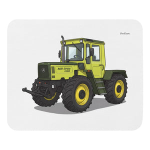 Furrow & Fields Mercedes-Benz MB-trac 1100 Illustration | Mouse Mat Quality Farmers Merch
