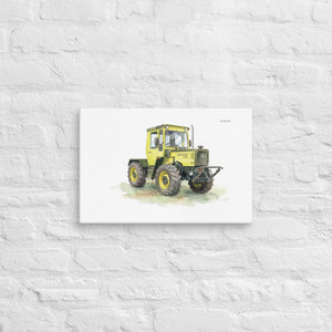 Furrow & Fields Mercedes-Benz MB-trac 1100 Watercolor | Canvas Quality Farmers Merch