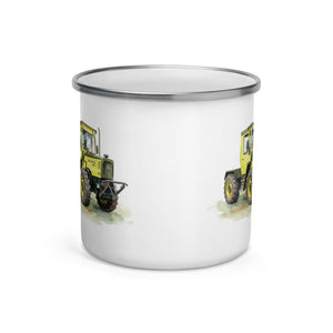 Furrow & Fields Mercedes-Benz MB-trac 1100 Watercolor | Enamel Mug Quality Farmers Merch
