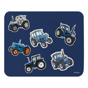 Furrow & Fields Mouse Pad Ford Mouse Pad No. 4 | Coloured Background Quality Farmers Merch