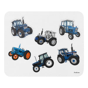 Furrow & Fields Mouse Pad Ford Mouse Pad | White Background Quality Farmers Merch