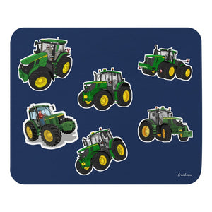 Furrow & Fields Mouse Pad John Deere Mouse Pad | Coloured Background Quality Farmers Merch