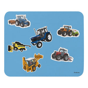 Furrow & Fields Mouse Pad Mouse Pad No. 1 | Coloured Background Quality Farmers Merch
