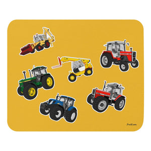 Furrow & Fields Mouse Pad Mouse Pad No. 20 | Coloured Background Quality Farmers Merch