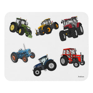 Furrow & Fields Mouse Pad Mouse Pad No. 22 | White Background Quality Farmers Merch