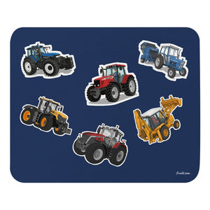 Furrow & Fields Mouse Pad Mouse Pad No. 26 | Coloured Background Quality Farmers Merch