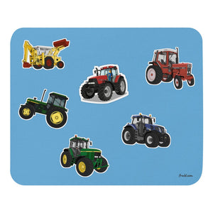 Furrow & Fields Mouse Pad Mouse Pad No. 29 | Coloured Background Quality Farmers Merch