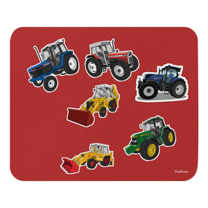 Furrow & Fields Mouse Pad Mouse Pad No. 32 | Coloured Background Quality Farmers Merch