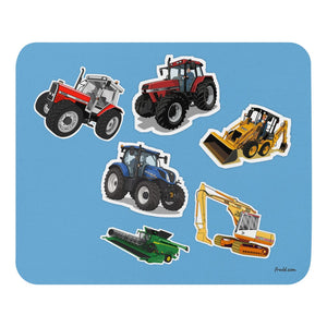 Furrow & Fields Mouse Pad Mouse Pad No. 36 | Coloured Background Quality Farmers Merch