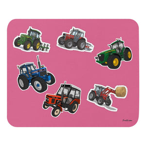 Furrow & Fields Mouse Pad Mouse Pad No. 42 | Coloured Background Quality Farmers Merch
