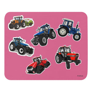 Furrow & Fields Mouse Pad Mouse Pad No. 45 | Coloured Background Quality Farmers Merch