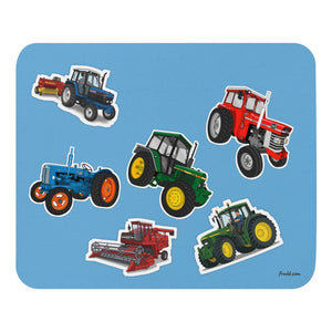 Furrow & Fields Mouse Pad Mouse Pad No. 57 | Coloured Background Quality Farmers Merch