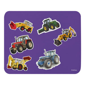 Furrow & Fields Mouse Pad Mouse Pad No. 63 | Coloured Background Quality Farmers Merch