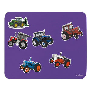 Furrow & Fields Mouse Pad Mouse Pad No. 70 | Coloured Background Quality Farmers Merch