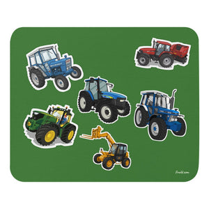 Furrow & Fields Mouse Pad Mouse Pad No. 86 | Coloured Background Quality Farmers Merch
