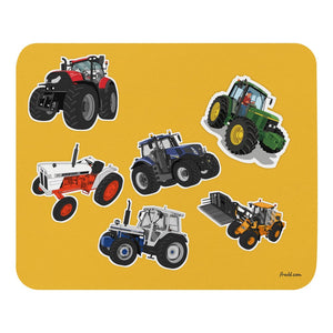 Furrow & Fields Mouse Pad Mouse Pad No. 90 | Coloured Background Quality Farmers Merch