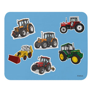Furrow & Fields Mouse Pad Mouse Pad No. 92 | Coloured Background Quality Farmers Merch