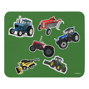 Furrow & Fields Mouse Pad Mouse Pad No. 98 | Coloured Background Quality Farmers Merch
