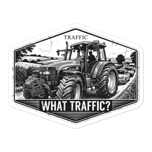Furrow & Fields New Holland TM 155 TRAFFIC WHAT TRAFFIC? Moose | Bubble-free stickers Quality Farmers Merch