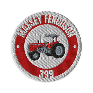 Furrow & Fields Patch Massey Ferguson 399 Badge | Embroidered Patch Quality Farmers Merch