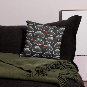 Furrow & Fields Pillow Case Fendt 1050 Vario Pillow Case – Charcoal Quality Farmers Merch