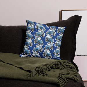 Furrow & Fields Pillow Case Ford 4600 Pillow Case – Blue Quality Farmers Merch