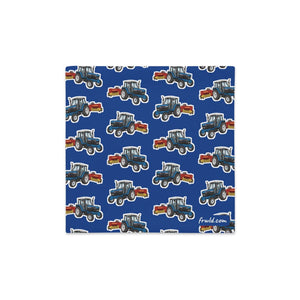 Furrow & Fields Pillow Case Ford 6640 Pillow Case – Blue Quality Farmers Merch