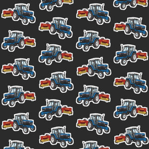 Furrow & Fields Pillow Case Ford 6640 Pillow Case – Charcoal Quality Farmers Merch