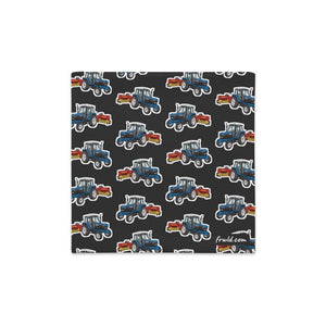 Furrow & Fields Pillow Case Ford 6640 Pillow Case – Charcoal Quality Farmers Merch