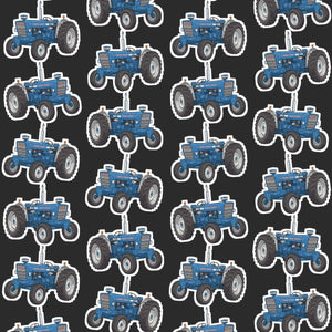 Furrow & Fields Pillow Case Ford 7000 Pillow Case – Charcoal Quality Farmers Merch