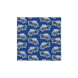 Furrow & Fields Pillow Case Ford 7600 Pillow Case – Blue Quality Farmers Merch